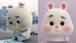 Thỏ Mập Siêu Cute 2023 🐰🐰 || Super Cute Fat Rabbit #608 || Nhật Lê Anime -1