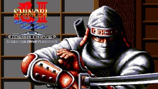 Shinobi III: Return of the Ninja Master playthrough (SEGA Mega Drive Flashback)