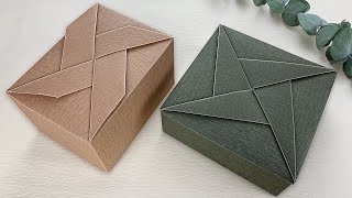 Gift Wrapping Tutorial｜Gift Wrapping Ideas Rectangular Box & Square Box