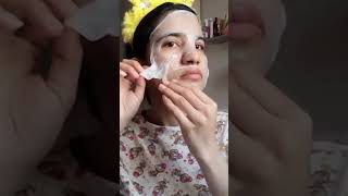 skincare miniVlog #skincare#fypシ #koreanskincare #ytshorts #foryoupage #hydratingmask