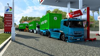 Kerandoman Di Saat Convoy Truck ETS2 Indonesia