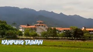 SUASANA KAMPUNG TAIWAN || PERJALANAN KE PANTAI FULONG NAIK KERETA