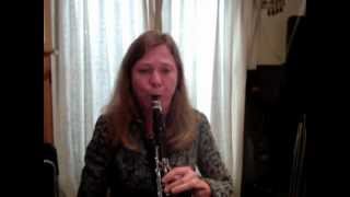 Clarinet Lesson: Duet - Kuhlau Rondo -  2nd clarinet