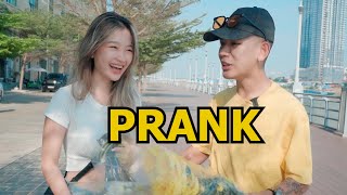 ទិញផ្កាខ្មោចអោយPTroll - PRANK