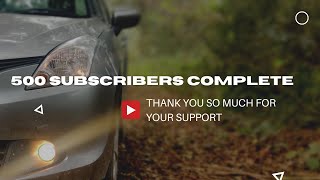 THANK YOU SO MUCH FOR YOUR SUPPORT | 500 SUBSCRIBERS  #trending #500subs #1k  #increasesusbcribers