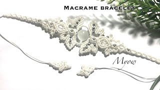 MACRAME BRACELET | BRACELET FOR WEDDING DAY | MYOW 273