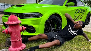 I Crashed My Hellcat Into A Fire Hydrant... 🤦🏾‍♂️