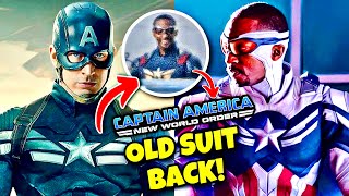 Captain America 4 Title Change & New Suit First Look