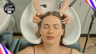 ASMR Hair Washing and Head Massage by Nisa