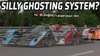 Using the Ghosting System to pass THROUGH cars 👻 (Gran Turismo 7)