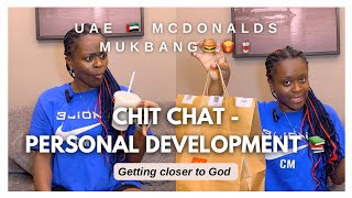 McDonald’s Mukbang in UAE 🇦🇪 | Personal Development