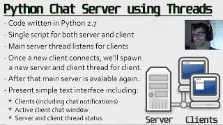 Python Chat Server using Threads (3 of 7)