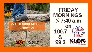 Radio Recording  - Watering Trees and Soil Testing Season - 03102023