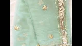 Single Diamond Chiffon Sarees With Blouse