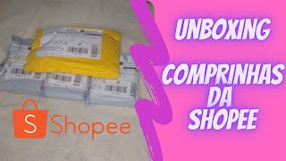 UNBOXING COMPRINHAS NA SHOPEE