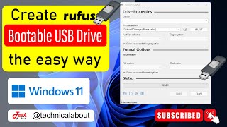 How To Make A Bootable USB Drive of Windows 10 in Easiest way rufus