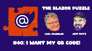 The Blazor Puzzle : Puzzle 40 - I want my QR Code!