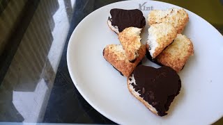 Cheto biscotti al cocco semplici, veloci e gustosi #dietachetogenica #biscottialcocco #biscotticocco