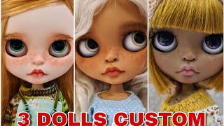 3 dolls custom/ кастом 3 кукол