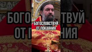 Богословствуй от покаяния. Отец Андрей Ткачёв