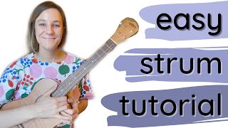 How to Strum Better on Ukulele (Easy Tutorial) // Use Rhythmic Accents!