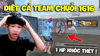 Pan Diệt Cả TEAM "  Siêu Thách Đấu Chuỗi 1616 Tử Chiến " Còn 1 HP Khóc Thét | Free Fire