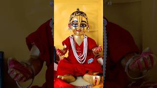 Diy Laddu Gopal Jewellery🌸😘Necklace Making For Laddu Gopal❤️#shorts#youtubeshorts#viral#trending#diy