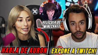 GEMITA HABLA DE AURON! GREFG HUNDE A TWITCH! 😱 | STREAMERS OPINAN DE La PELÍCULA De MINECRAFT!