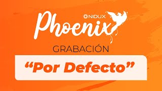 Grabación Cambiémonos a Phoenix 01