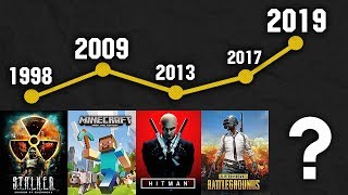 😱СРАВНЕНИЕ ПОПУЛЯРНЫХ ИГР В РАЗНЫЕ ГОДЫ 1984-2019 ТЫ ОФИГЕЕШЬ!!!