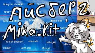 разбор айсберга по каналу Mika_kit!