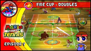 [SuperPhillip Plays] Mario Power Tennis - Episode 9: Gimmick Masters - Fire Cup (Doubles)