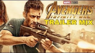 Avengers: Infinity War - Tiger Zinda Hai | Trailer Mix | Aamir Shaikh