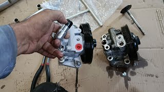 Ford Edge Limited power steering pump replacement#How to Ford Lincoln power steering pump change