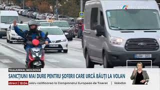 Amenzile pentru şoferii care urcă la volan în stare avansată de ebrietate, mai mari de două ori