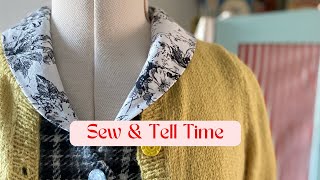 Latest makes & current projects - knitting and sewing news