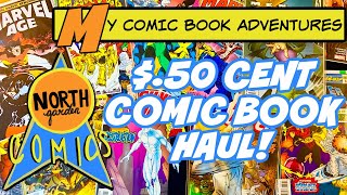 FILLING IN RUNS AND OTHER COOL FINDS IN THE $.50 CENT BINS | MY COMIC BOOK ADVENTURES 2021 EPISODE 6