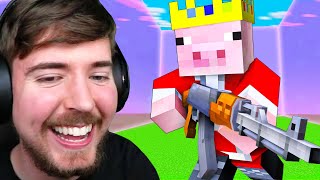 100 YouTuber Minecraft Battle Royale!