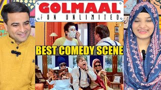 Golmaal Unlimited Comedy Scenes Reaction!! | Ajay Devgn | Arshad Warsi | Sharman Joshi | Manoj Joshi