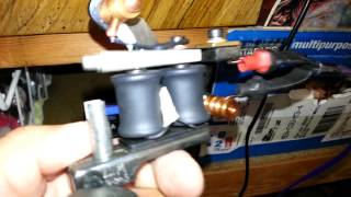 custom built tattoo machine "walker" frame  liner