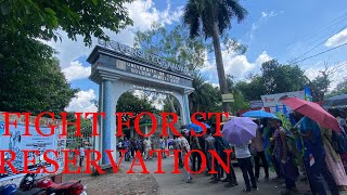 FIGHT FOR ST RESERVATION ||SANTALI VLOG