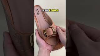 Sandal Flatshoes Mules | Slop Jelly Wanita | SPT-100 #shorts #shortvideo