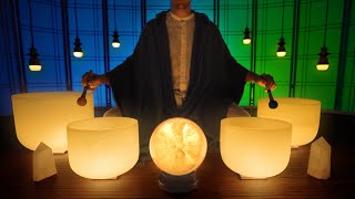 GOODNIGHT SOUND BATH  |  Calming Music for Sleep  |  Crystal Singing Bowls