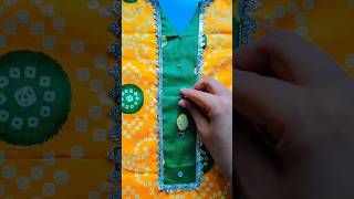 Suit /dress/kurti neck design with mirror#shortfeed #viralvideo#trending #youtubeshorts #shorts #diy