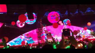 Coldplay live in Jakarta