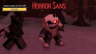 Horror Sans [Undertale: Final Showdown]