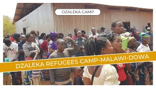 GATHERING OF REFUGEES FROM DZALEKA CAMP IN MALAWI DOWA DISTRICT