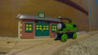 Percy Runs Away Wooden Railway Remake