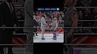 omos 🔥😈 Handshakes Brock Lesnar " 🥶 // Roman Reigns 'F5 :🥵 || omg x king #Attitude #status #shorts