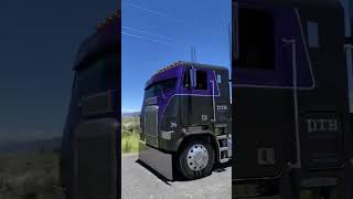 Cabover peterbilt 94 #peterbilt #canada #usa #trucking #youtubeshorts #2024  #truck #22g #kenworth